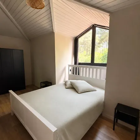 T3 Avec Jardin Prive Entre Plages, Foret & Golf Lacanau